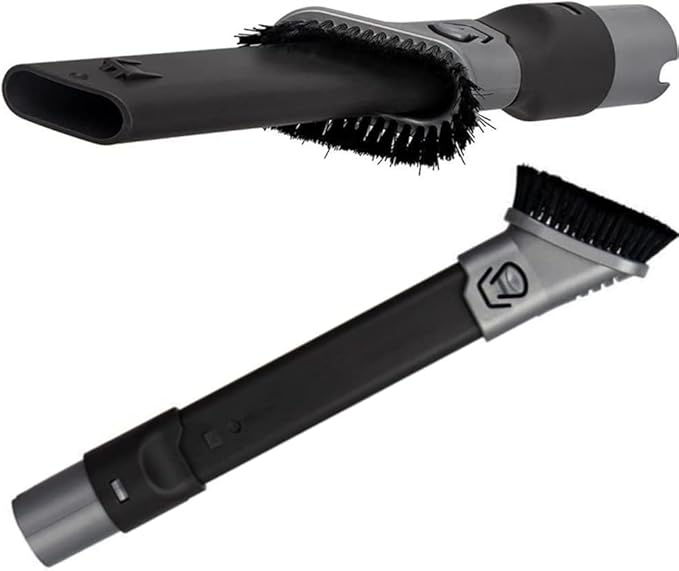 Compatible Shark 2 in 1 crevice and dusting brush tool nozzle end attachment for Lift Away Duo Clean Rotator Upright Hoover Vacuum Cleaner
