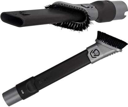 Compatible Shark 2 in 1 crevice and dusting brush tool nozzle end attachment for Lift Away Duo Clean Rotator Upright Hoover Vacuum Cleaner