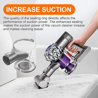 FIND A SPARE Replacement Dust Bin for Dyson V6 - Compatible with DC58, DC59, DC62, DC72, and DC74 Models - Dust Bucket Container, Trash Can, Dirt Cup (Part No. 965660-01)