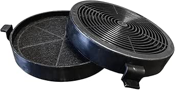Activated Charcoal Carbon Filter Filter Set Replacement CF04 for COMFEE PYRA17B, PYRA17SS, TSHM17SS, GLAV17SS-60 TSHM17SS-60 TSHM17SS-90 Cooker Hoods and Extractor Fans