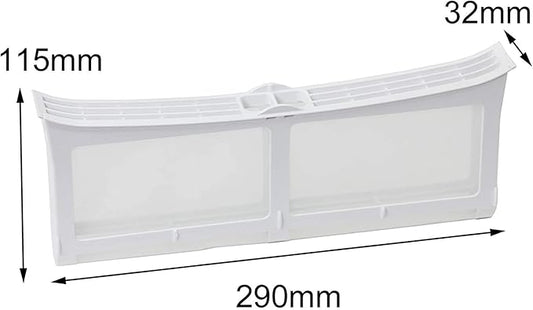 Replacement Fluff & Lint Filter Fits Hoover & Candy Tumble Dryers – Part 40004787 / 09201136