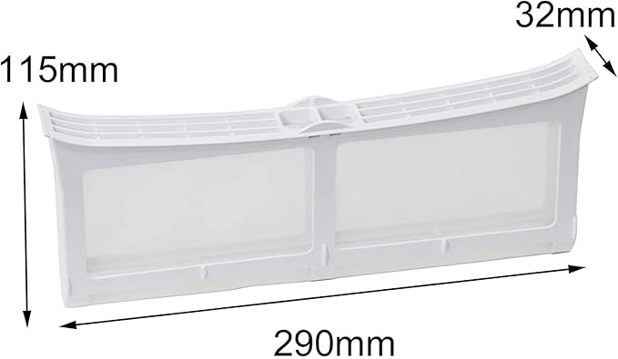 Fluff & Lint Filter Compatible with Hoover & Candy Tumble Dryers – Replaces 40004787 / 09201136