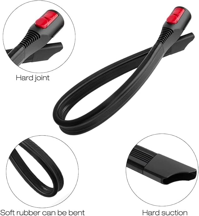 Flexible Crevice Tool for Dyson V7 V8 V10 V11 V12 V15 Cordless Vacuums – Gaps & Corner Cleaning