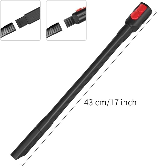 Corner & Gap Cleaning Tool – Flexible Crevice Tool for Dyson V7 V8 V10 V11 V12 V15