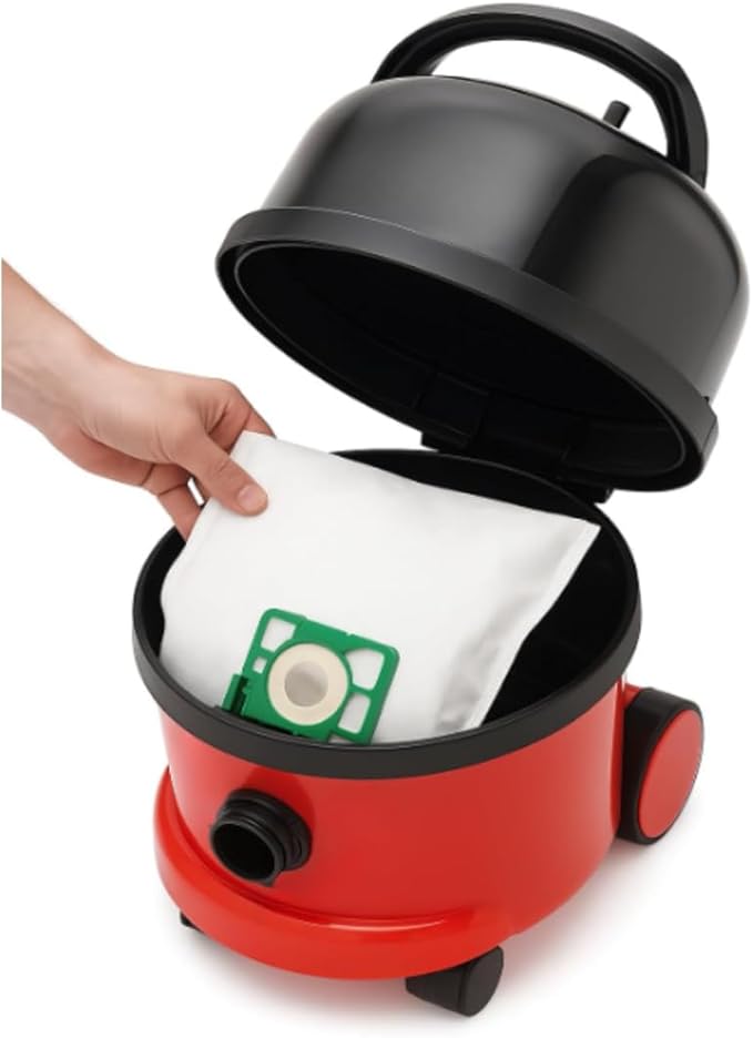 10-Pack Replacement HEPA-Flo Dust Bags for Numatic Henry Hoover Range – NVM-1CH Alternative