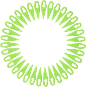 FIND A SPARE 60Pcs Plastic Blades Compatible with Gtech ST01 ST02 ST04 ST05 ST20 GT3.0 GT4.0 GT50 Grass Trimmer Strimmer (Pack of 60)