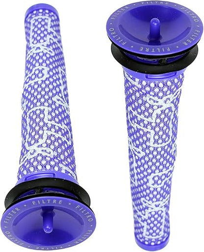 Dyson V6/V7/V8 Pre-Filters 2-Pack – Washable Replacement for Part 965661-01