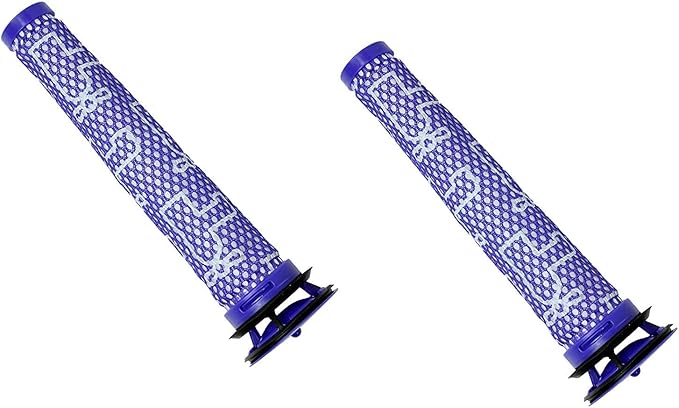 2x Pre-Filters Washable Replacements Compatible with Dyson V6 V7 V8 DC Series