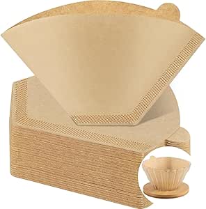 80-Count #4 Cone Coffee Filters for 8-12 Cup Drip & Pour Over Coffee Makers