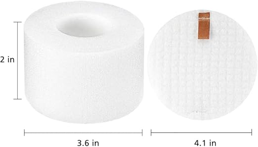 Shark NV601UK Vacuum Cleaner Replacement Filter Set 2-Pack +1 Brush – Fits NV601UK NV601UKT NV600UK NV600 NV601 NV700UK NV700UKT UV700 XFF600 XHF600