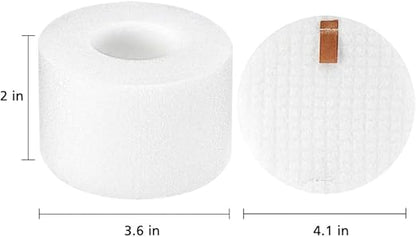 Replacement NV601UK Filter Set 2x Pack +1 Brush for Shark Upright Vacuum Cleaner Models NV601UK NV601UKT NV600UK NV600 NV601 NV700UK NV700UKT UV700