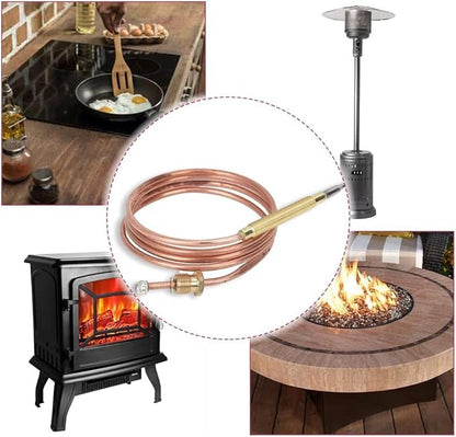 600mm Copper Thermocouple Kit for Gas Appliances – Universal & Reliable