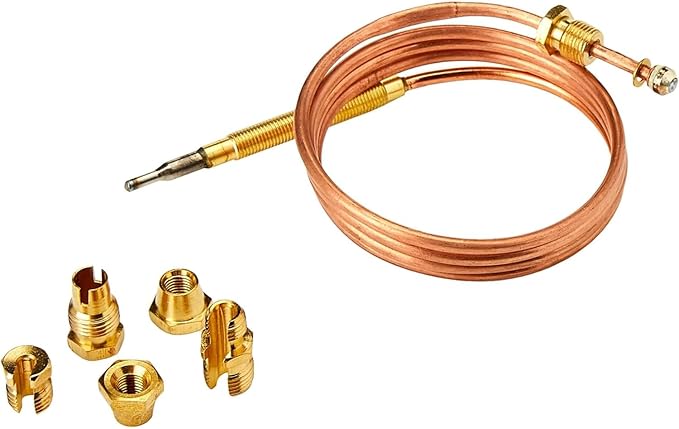 600mm Copper Gas Thermocouple – Reliable Universal Appliance Kit