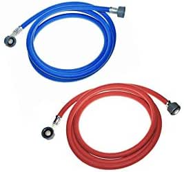 Universal Long 2.5m Inlet Hose for Washing Machine & Dishwasher – Cold & Hot Water