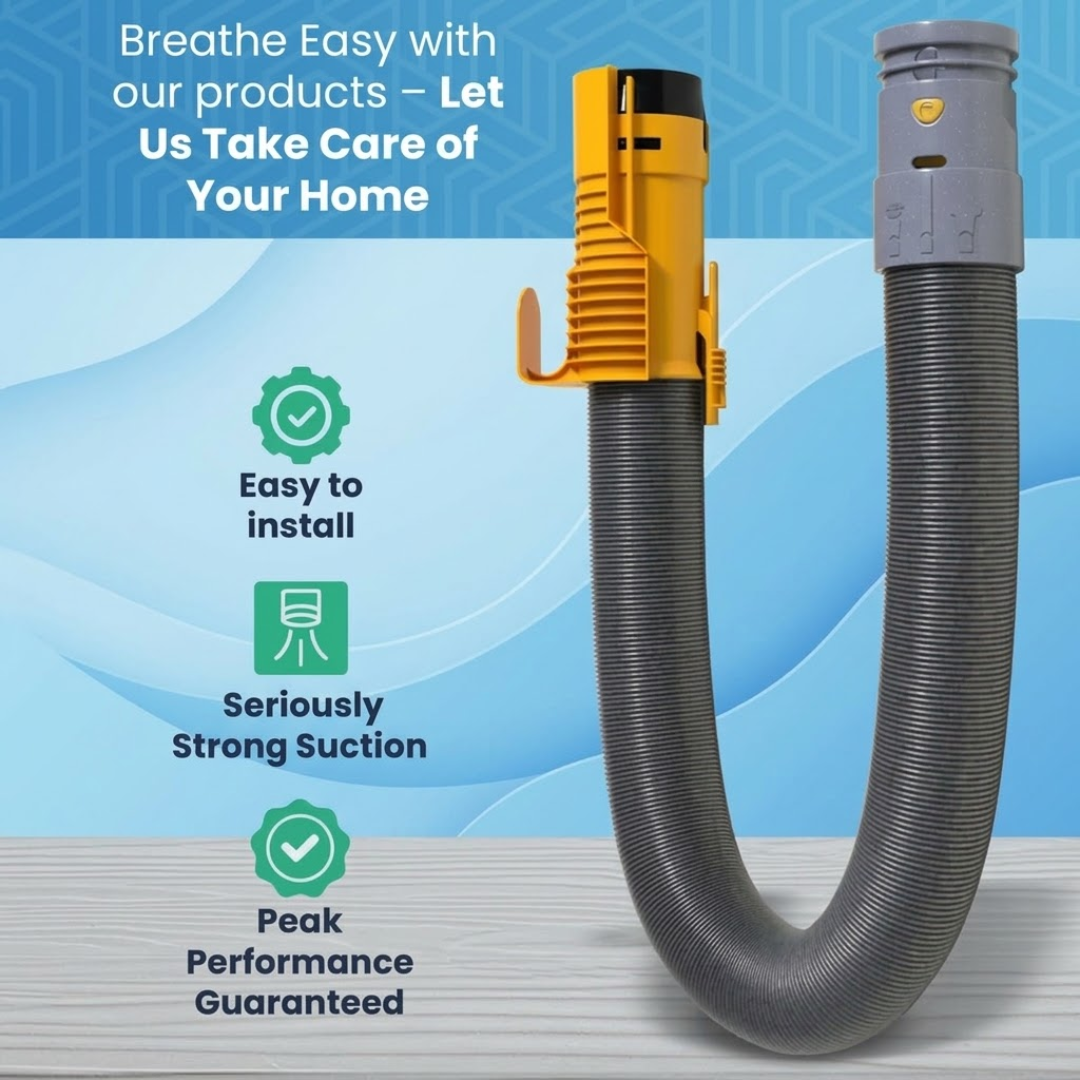 4m Yellow Replacement Vacuum Hose Compatible with Dyson DC07 Animal