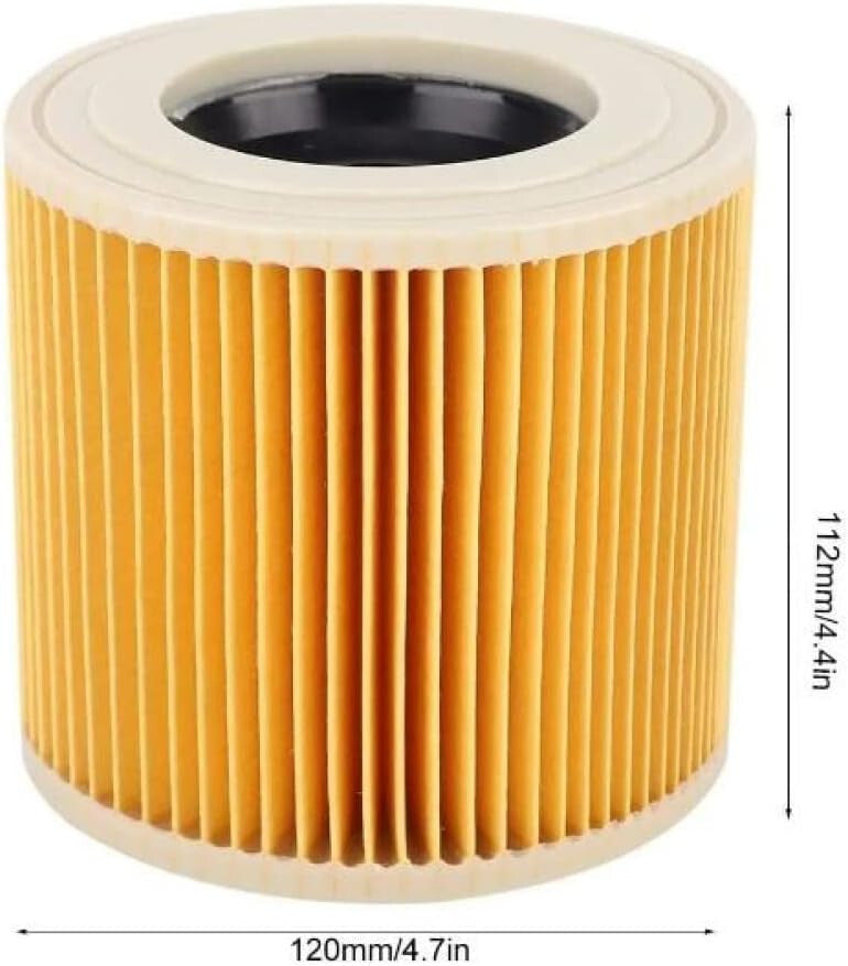 Karcher WD2.200 WD3.500 Washable Vacuum Filters 2 Pack