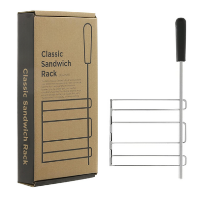 Classic Toaster Sandwich Cage Replacement Racks 2 Pack Stainless Steel Toastie Holder