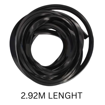 Universal Oven Door Seal Rubber Strip 2.92m Replacement for Neff Beko Bosch Indesit