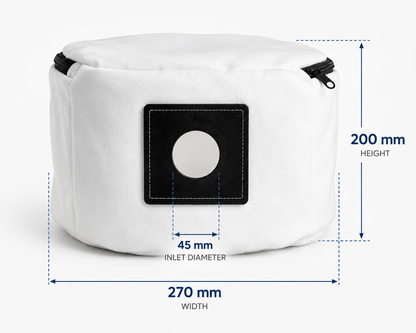 4x Washable Cloth Vacuum Dust Bags for Henry Hetty Edward James NVQ250 Cleaners