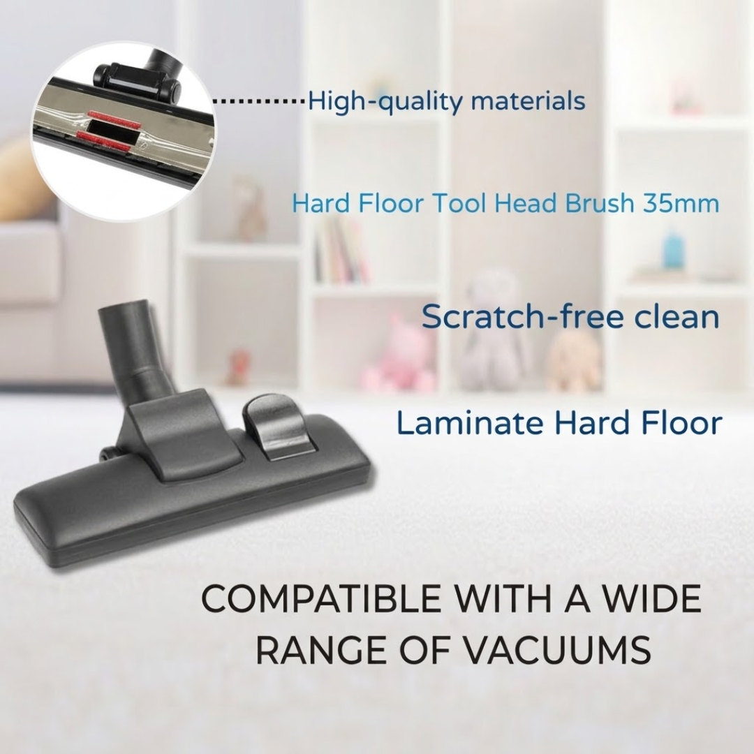Replacement Vacuum Floor Brush Attachment 35mm for Miele Compact C2 C3 S8
