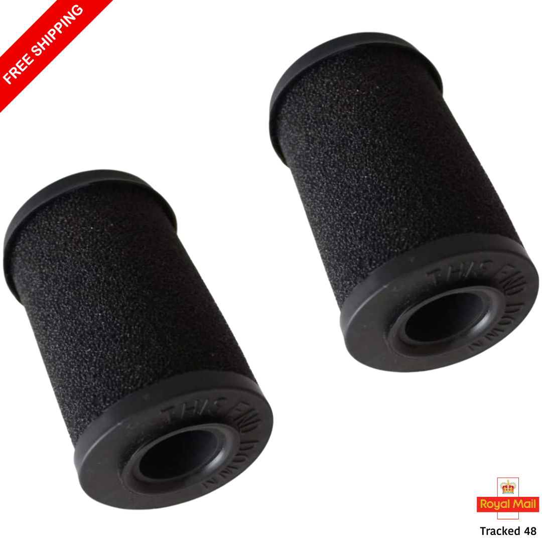 2 Pack Reusable Washable Black Filter Replacement for Gtech Multi ATF001 MK1 Hoover