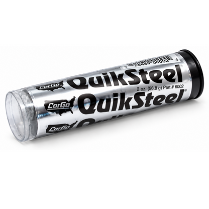 Cargo QuikSteel 2oz Metal Repair Epoxy Putty Steel Reinforced Weld