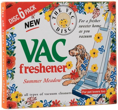 Scented Vacuum Freshener Discs Lavender Summer Meadow Fragrance 3 Pack 18