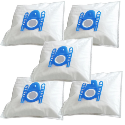 5 Pack Microfibre Type G Dust Bags for Bosch Siemens Karcher Vacuum Cleaners