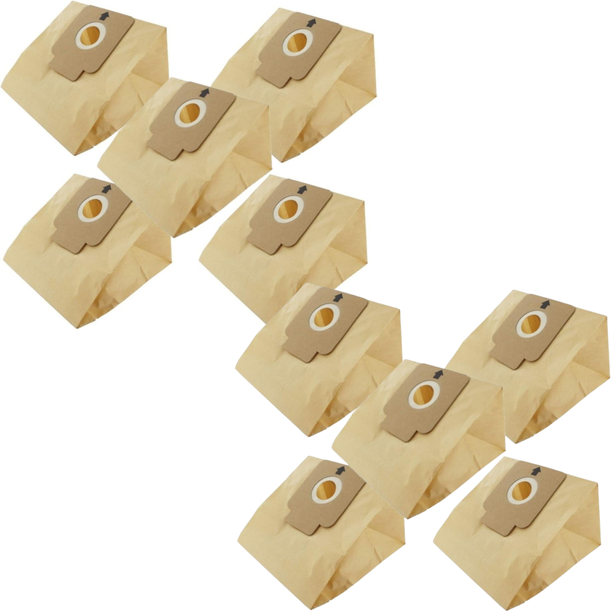 10 Pack High Filtration Microfibre Dust Bags for Hoover H58 H63 H64 Sprint Vacuum
