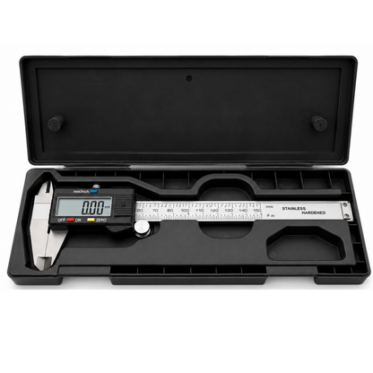 6 Inch Digital Vernier Caliper 150mm Stainless Steel Electronic Measuring Tool