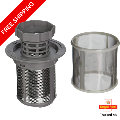 Dishwasher 3-in-1 Micro Mesh Filter for Bosch Neff Siemens 170740 418403 Replacement