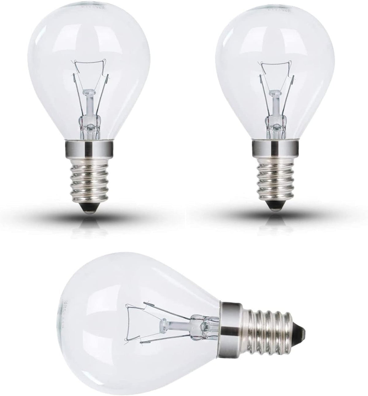 NEFF 40W E14 Oven Cooker Light Bulbs 300°C Heat Resistant – Pack of 3