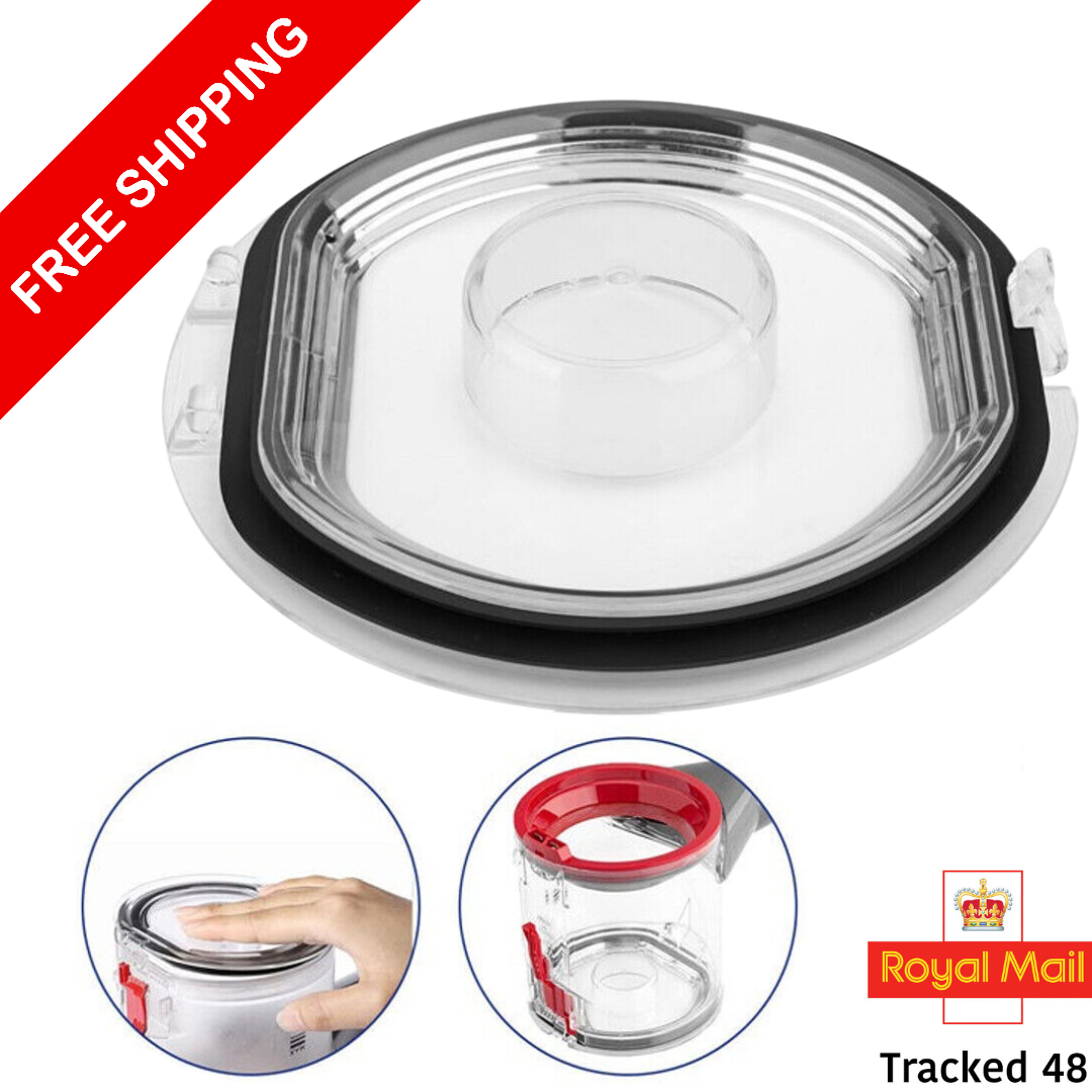 2 Pack Dust Bin Bottom Cover Lids Compatible with Dyson V7 V8 SV10 SV11