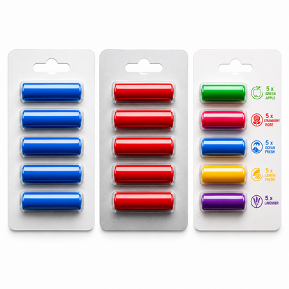 15 Pack Vacuum Cleaner Freshener Scented Sticks for Compatible Henry Vacuum Bags