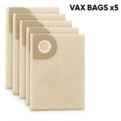Replacement Dust Bags 5 Pack for Vax 3-in-1 Multifunction Vacuum Cleaners