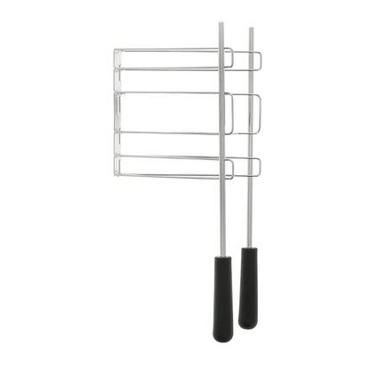 2x Stainless Steel Sandwich Cage Toasting Rack Holder for Classic Toasters