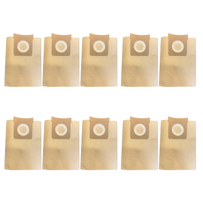 10 Pack Heavy Duty Dust Bags for Titan 16L 20L 30L 40L Wet Dry Vacuum