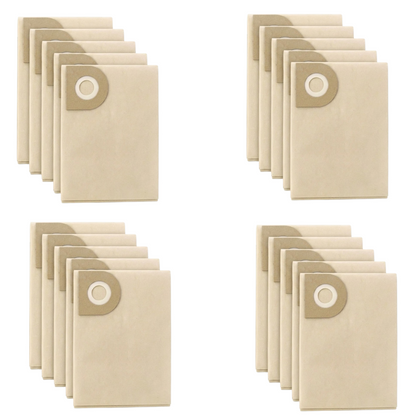 20 Pack Replacement Vacuum Dust Bags Compatible with Vax Wash & Vac Multivax 6131 8131