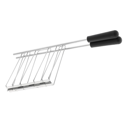 Stainless Steel Sandwich Cage Toaster Rack Compatible with Classic 2 3 4 6 Slot Toasters