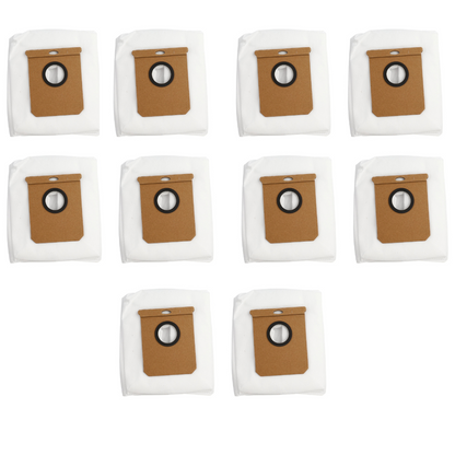 Large Capacity Disposable Robot Vacuum Dust Bags 10 Pack
