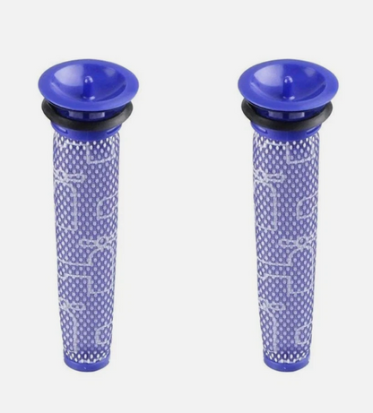 2-Pack Washable Pre-Filters for Dyson V6 V7 V8 DC58 DC59 DC61 DC62 DC74 – Replaces 965661-01