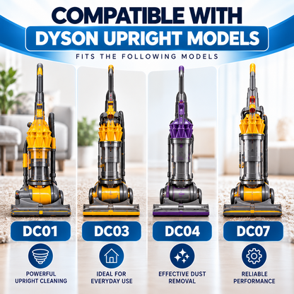 Narrow Crevice Nozzle Attachment Compatible with Dyson DC01 DC03 DC04 DC07