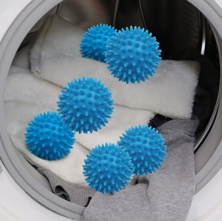 Universal Tumble Dryer Balls Reusable Laundry Drying Balls 6 Pack