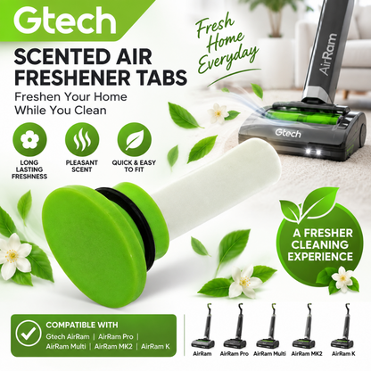 Gtech Pro K9 Vacuum Cleaner Dust Bags 10 Pack + 6 Scented Freshener Tabs