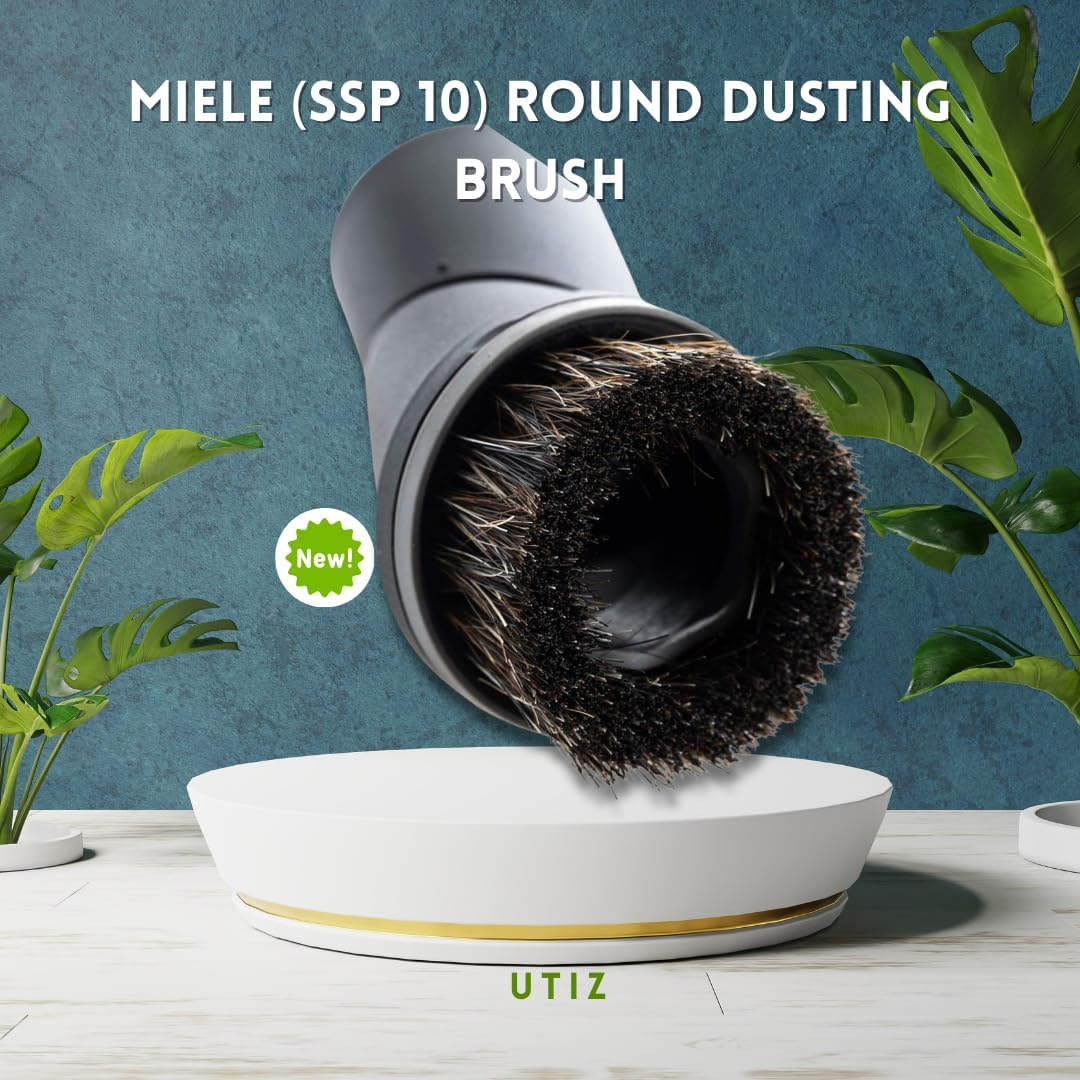 2 Pack 35mm Soft Dusting Brush Tools Compatible with Miele S142 S147 S248I S251I