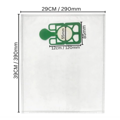30 Pack Replacement Dust Bags for Henry Hetty Harry James NVM-1CH Vacuum