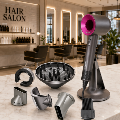 7x Replacement Hair Styling Attachments Compatible with HD01 HD02 HD03 HD04 HD07 Hair Dryers