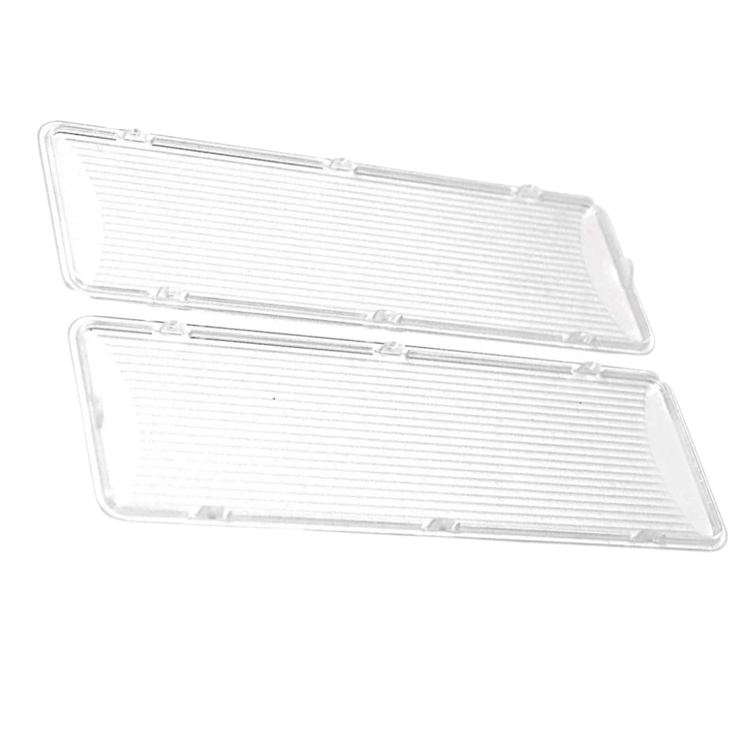 2 Pack Cooker Hood Light Lens Covers 175x60mm Compatible with Neff Bosch Siemens