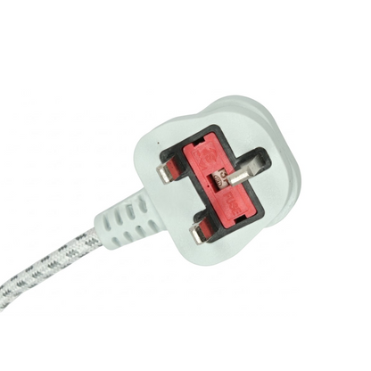 2.5m Replacement Power Lead for Steam Generator Iron with UK 13A Plug