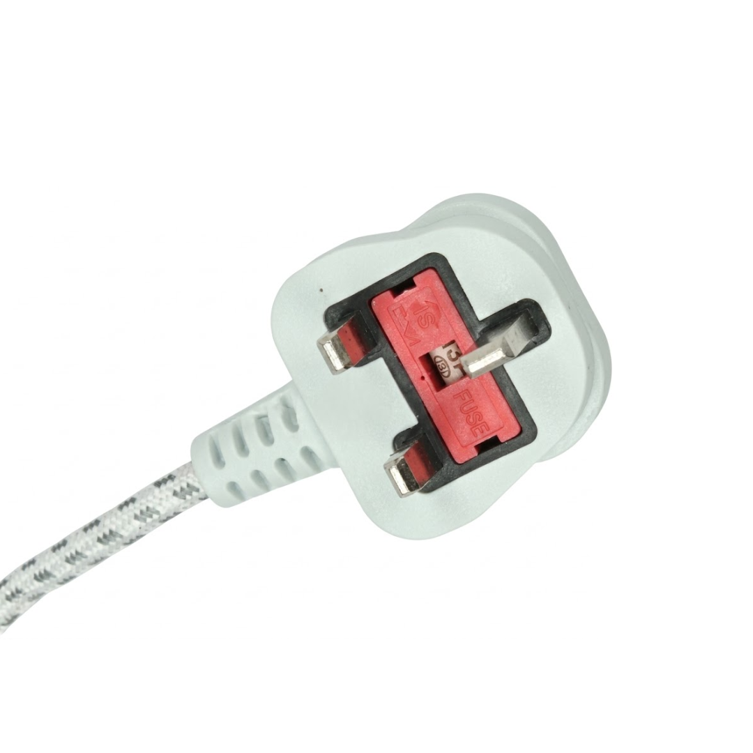 Universal 2.5 Metre Mains Power Cable for Steam & Generator Irons 13A UK Plug